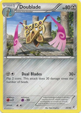 Doublade (23/30) [XY: Trainer Kit 1 - Bisharp] | Shuffle n Cut Hobbies & Games