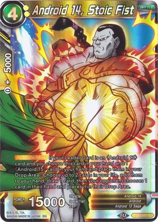 Android 14, Stoic Fist (Reprint) (BT9-057) [Battle Evolution Booster] | Shuffle n Cut Hobbies & Games