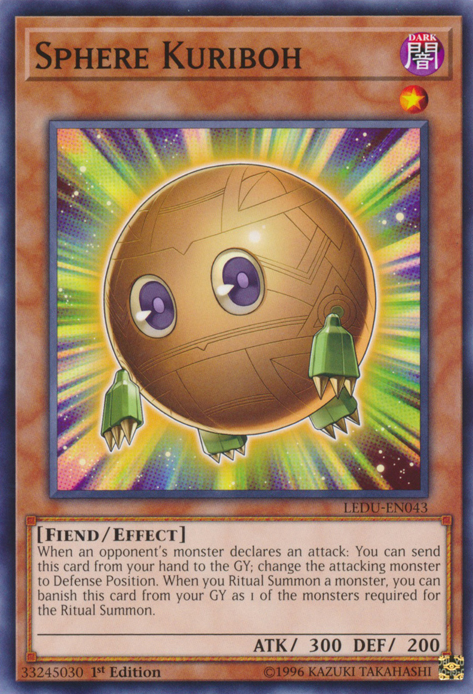 Sphere Kuriboh [LEDU-EN043] Common | Shuffle n Cut Hobbies & Games