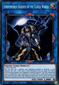 Underworld Goddess of the Closed World [BLVO-EN050] Secret Rare | Shuffle n Cut Hobbies & Games