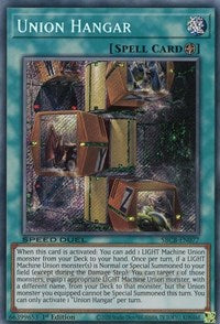 Union Hangar (Secret) [SBCB-EN077] Secret Rare | Shuffle n Cut Hobbies & Games