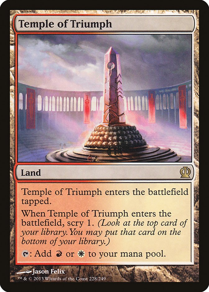 Temple of Triumph [Theros] | Shuffle n Cut Hobbies & Games