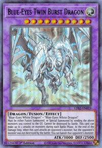 Blue-Eyes Twin Burst Dragon (Purple) [LDS2-EN019] Ultra Rare | Shuffle n Cut Hobbies & Games