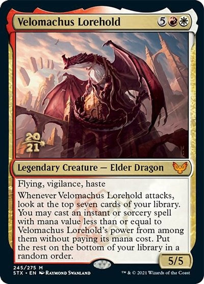 Velomachus Lorehold [Strixhaven: School of Mages Prerelease Promos] | Shuffle n Cut Hobbies & Games