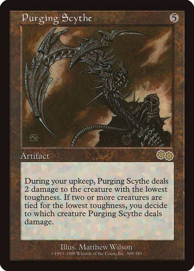 Purging Scythe [Urza's Saga] | Shuffle n Cut Hobbies & Games