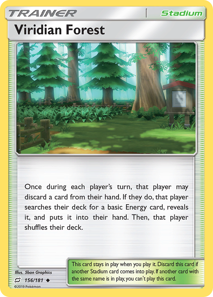 Viridian Forest (156/181) [Sun & Moon: Team Up] | Shuffle n Cut Hobbies & Games