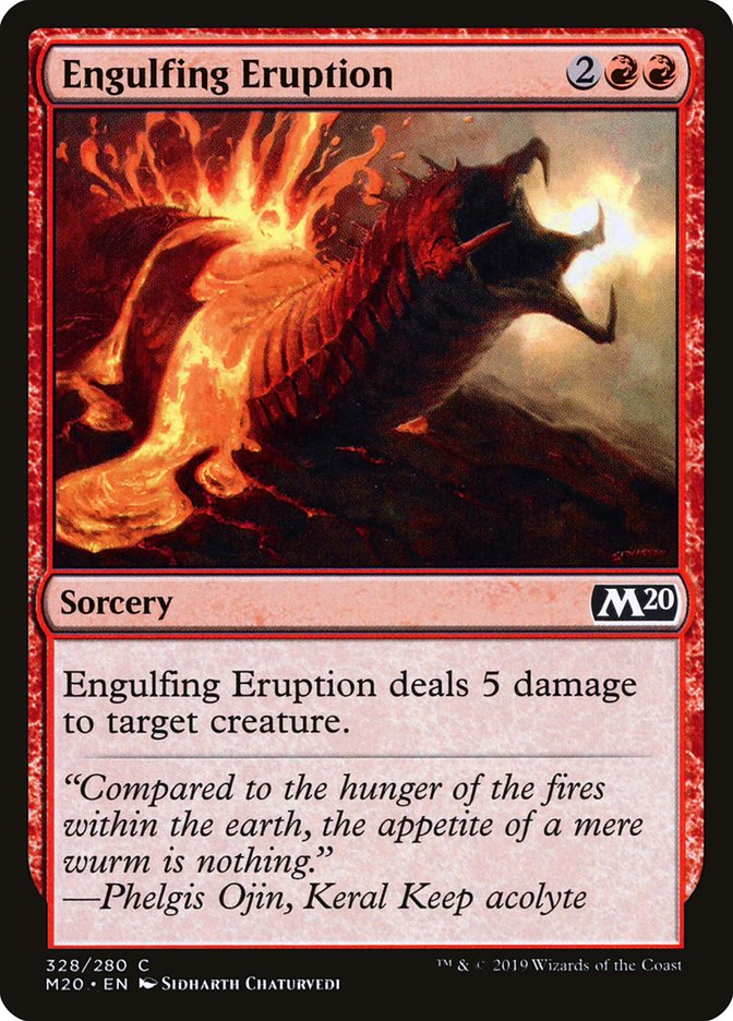 Engulfing Eruption [Core Set 2020] | Shuffle n Cut Hobbies & Games