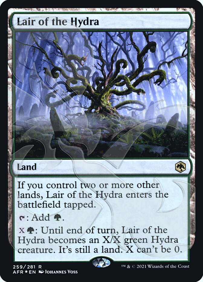 Lair of the Hydra (Ampersand Promo) [Dungeons & Dragons: Adventures in the Forgotten Realms Promos] | Shuffle n Cut Hobbies & Games