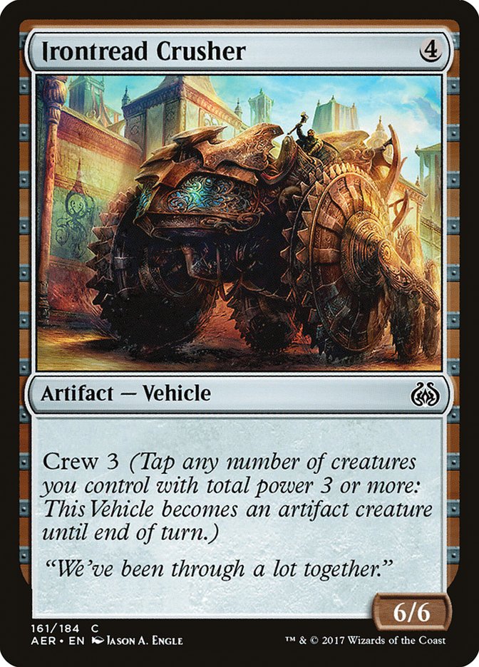 Irontread Crusher [Aether Revolt] | Shuffle n Cut Hobbies & Games