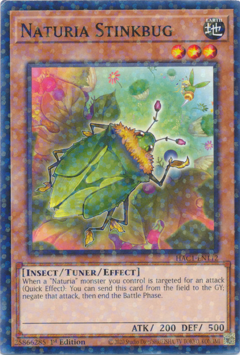 Naturia Stinkbug (Duel Terminal) [HAC1-EN112] Common | Shuffle n Cut Hobbies & Games