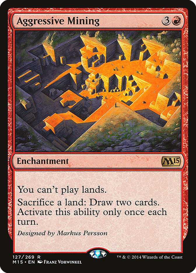 Aggressive Mining [Magic 2015] | Shuffle n Cut Hobbies & Games