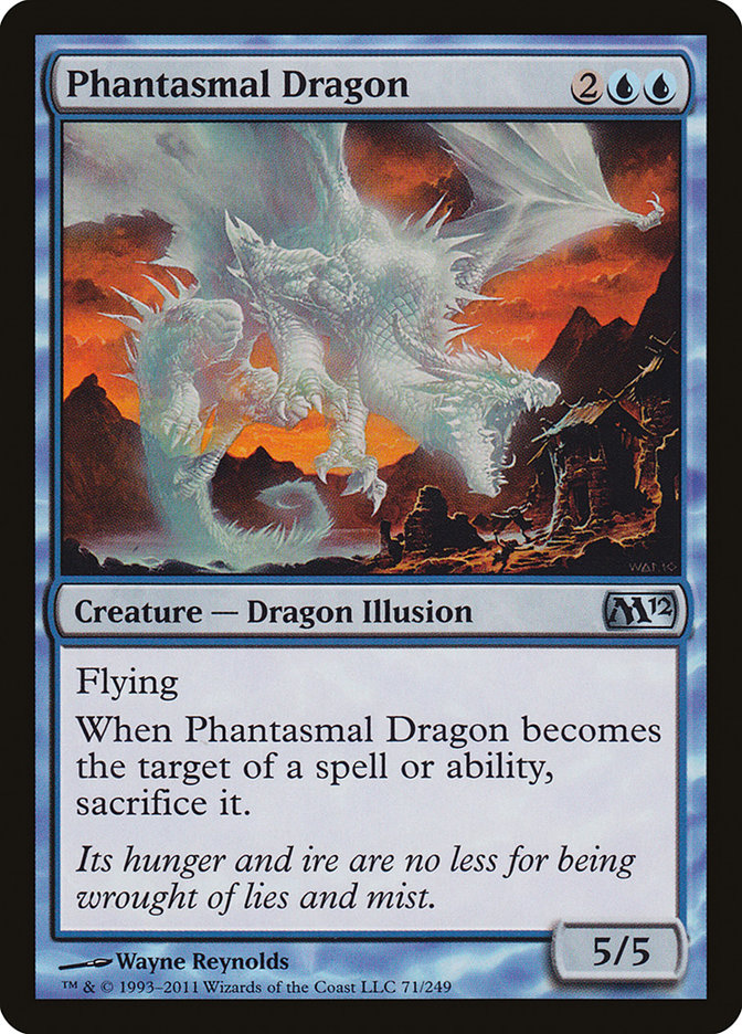 Phantasmal Dragon [Magic 2012] | Shuffle n Cut Hobbies & Games