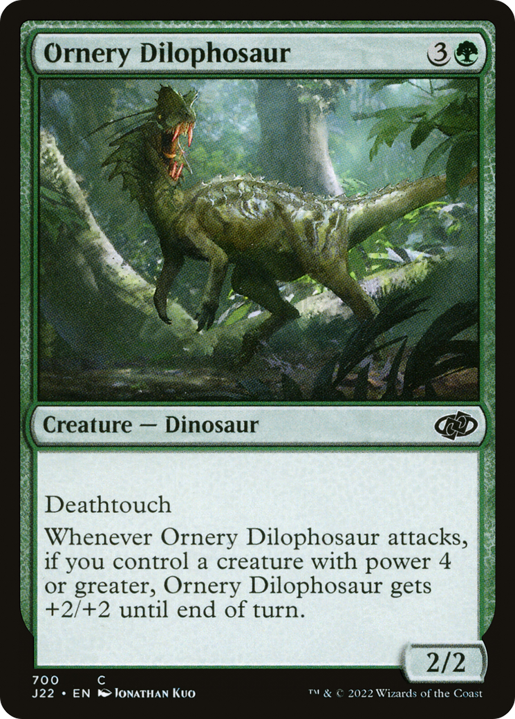 Ornery Dilophosaur [Jumpstart 2022] | Shuffle n Cut Hobbies & Games