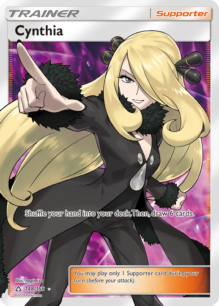 Cynthia (148/156) [Sun & Moon: Ultra Prism] | Shuffle n Cut Hobbies & Games