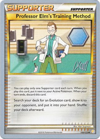 Professor Elm's Training Method (100/123) (Reshiphlosion - Christopher Kan) [World Championships 2011] | Shuffle n Cut Hobbies & Games