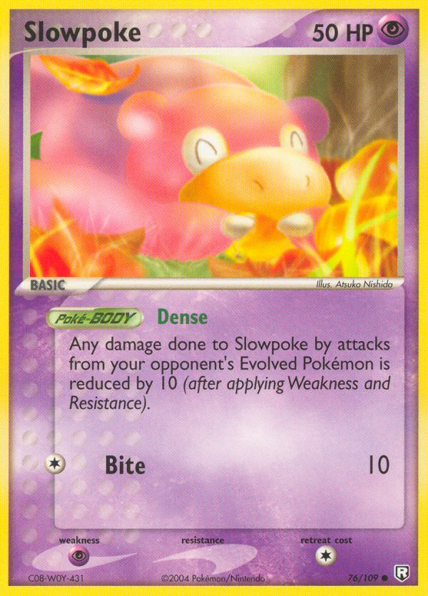 Slowpoke (76/109) [EX: Team Rocket Returns] | Shuffle n Cut Hobbies & Games