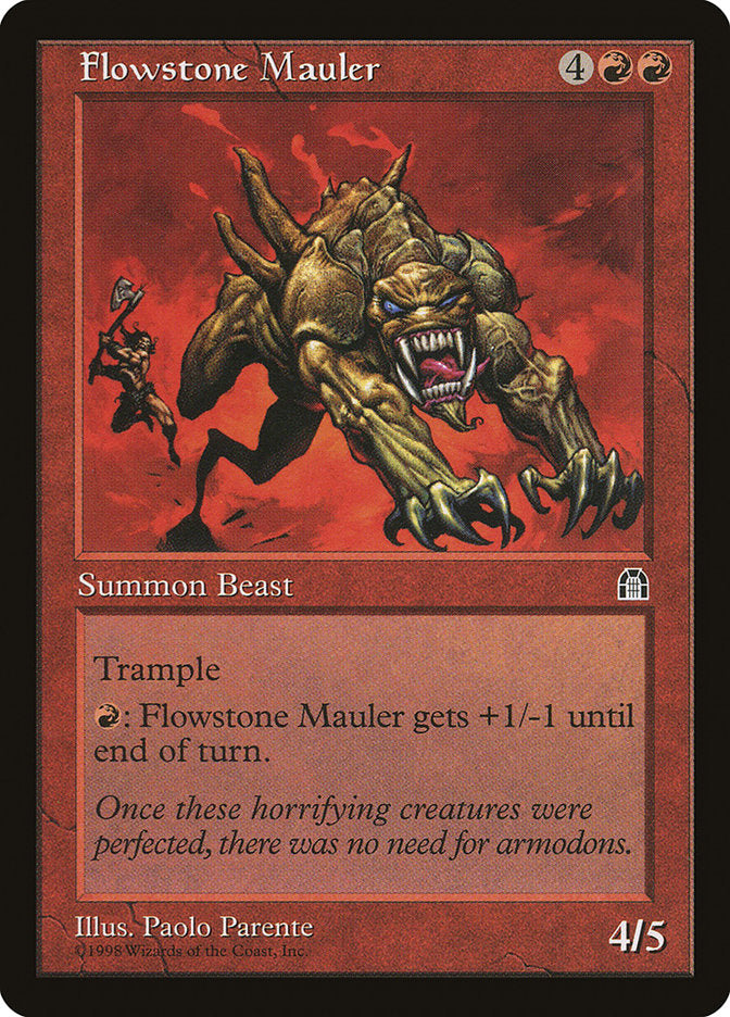 Flowstone Mauler [Stronghold] | Shuffle n Cut Hobbies & Games