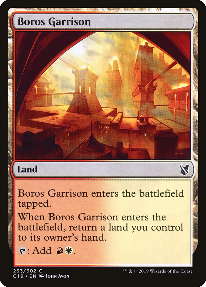 Boros Garrison [Commander 2019] | Shuffle n Cut Hobbies & Games