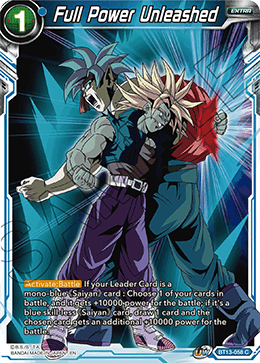 Full Power Unleashed (Common) [BT13-058] | Shuffle n Cut Hobbies & Games