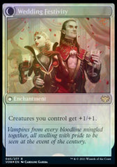 Wedding Announcement // Wedding Festivity [Innistrad: Crimson Vow Prerelease Promos] | Shuffle n Cut Hobbies & Games