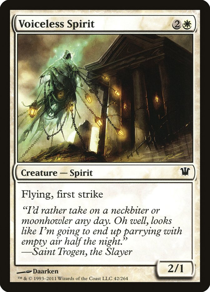 Voiceless Spirit [Innistrad] | Shuffle n Cut Hobbies & Games