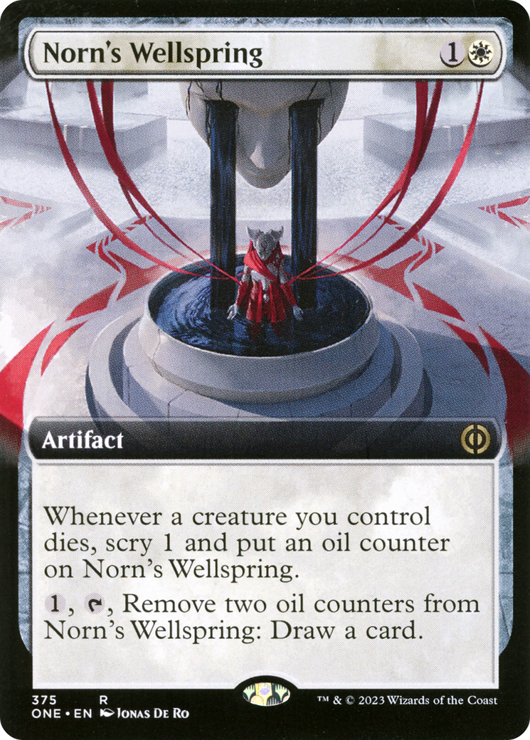 Norn's Wellspring (Extended Art) [Phyrexia: All Will Be One] | Shuffle n Cut Hobbies & Games