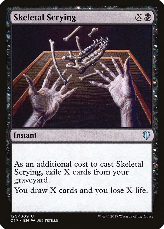 Skeletal Scrying [Commander 2017] | Shuffle n Cut Hobbies & Games