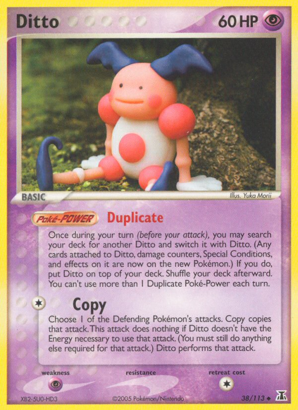 Ditto (38/113) [EX: Delta Species] | Shuffle n Cut Hobbies & Games