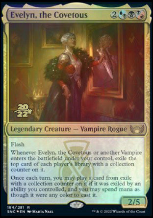 Evelyn, the Covetous [Streets of New Capenna Prerelease Promos] | Shuffle n Cut Hobbies & Games