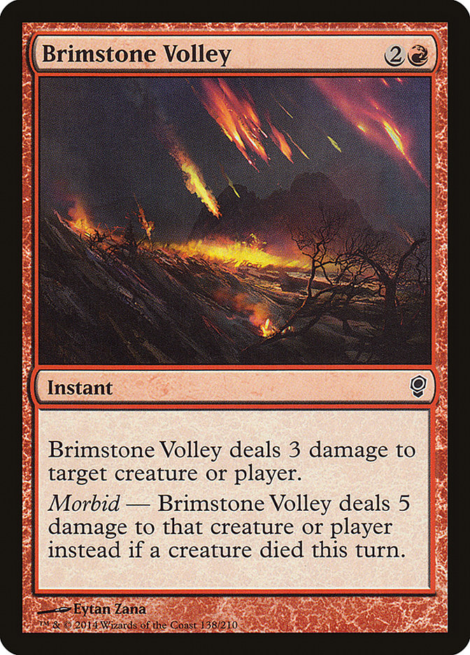 Brimstone Volley [Conspiracy] | Shuffle n Cut Hobbies & Games