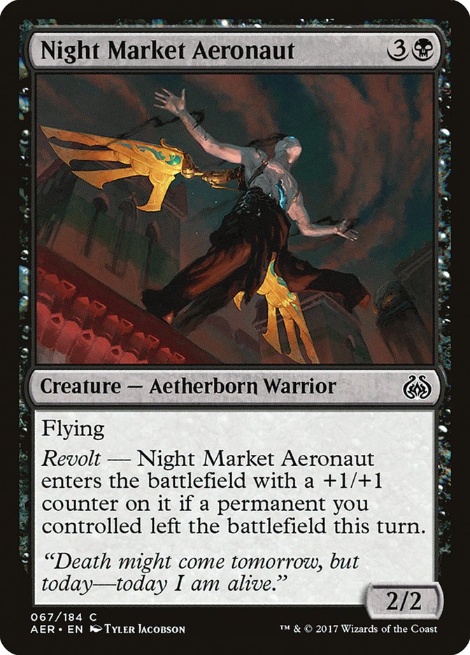 Night Market Aeronaut [Aether Revolt] | Shuffle n Cut Hobbies & Games