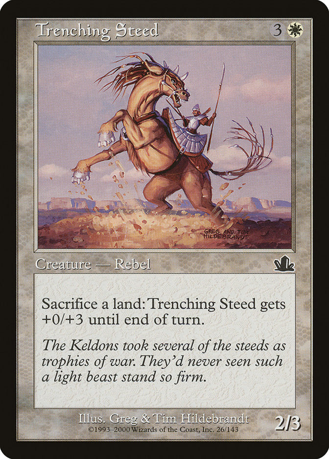 Trenching Steed [Prophecy] | Shuffle n Cut Hobbies & Games