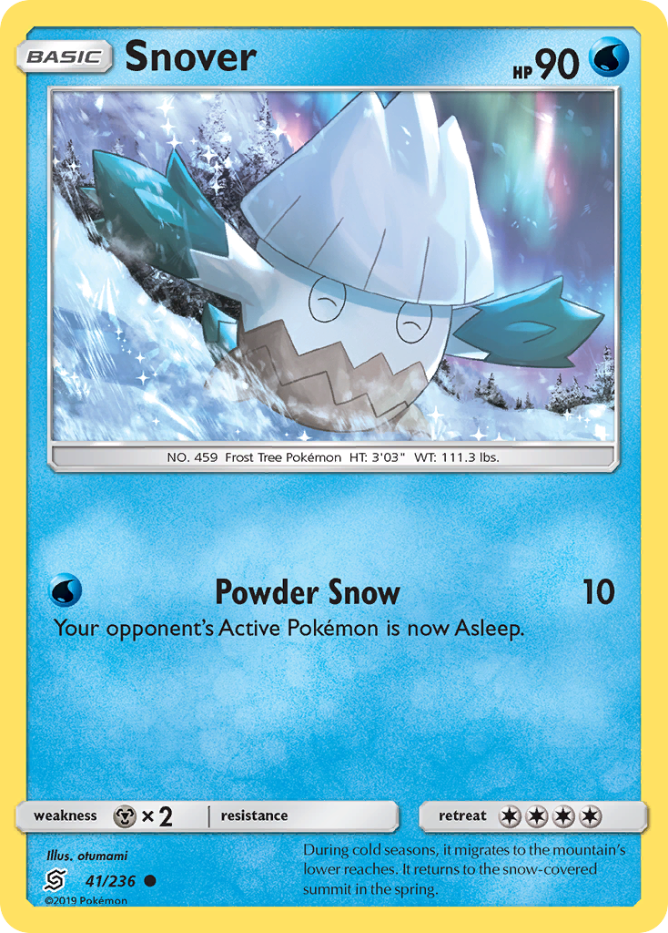 Snover (41/236) [Sun & Moon: Unified Minds] | Shuffle n Cut Hobbies & Games