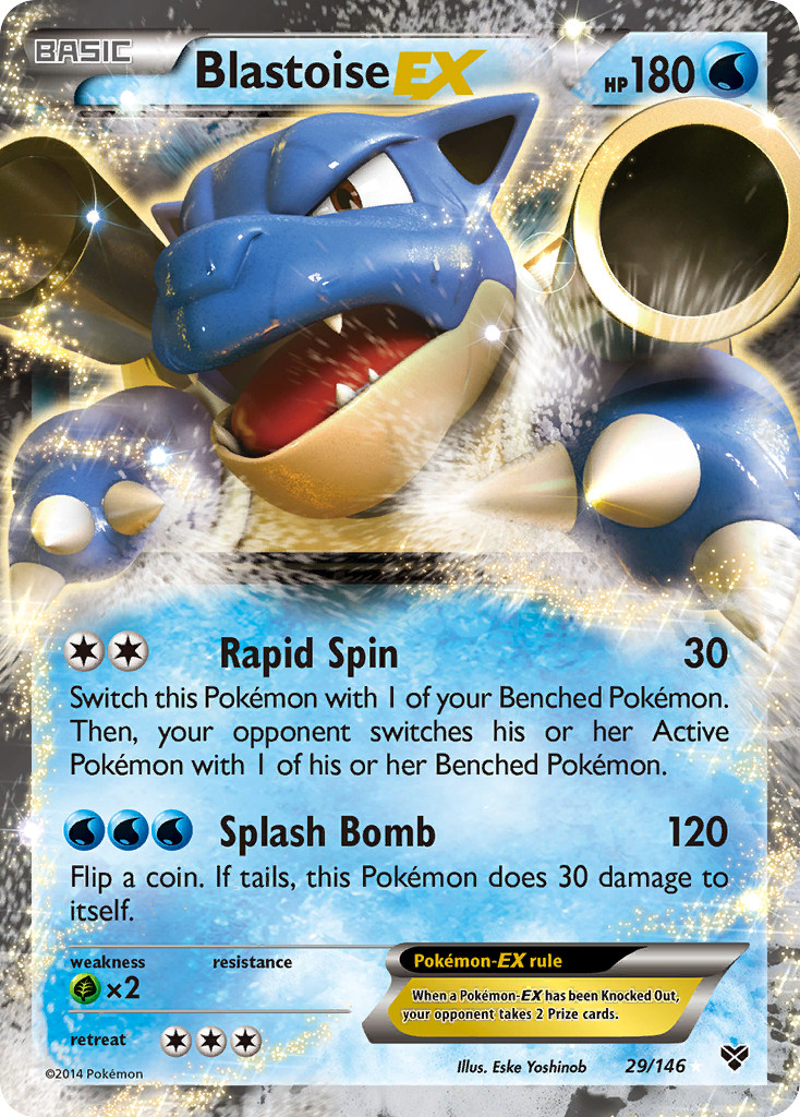 Blastoise EX (29/146) [XY: Base Set] | Shuffle n Cut Hobbies & Games