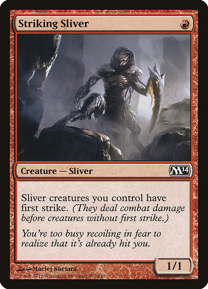 Striking Sliver [Magic 2014] | Shuffle n Cut Hobbies & Games