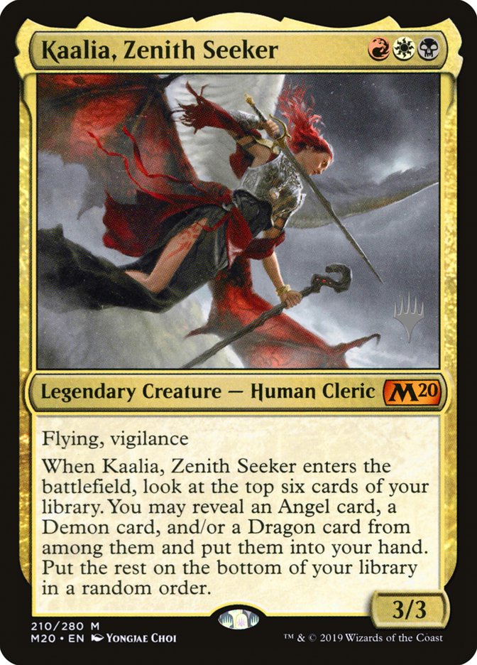 Kaalia, Zenith Seeker (Promo Pack) [Core Set 2020 Promos] | Shuffle n Cut Hobbies & Games