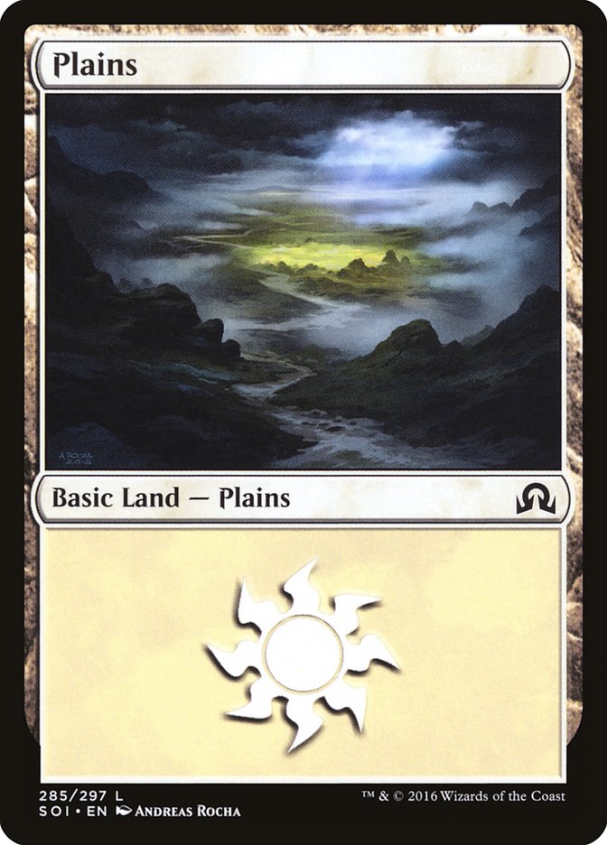 Plains (285) [Shadows over Innistrad] | Shuffle n Cut Hobbies & Games