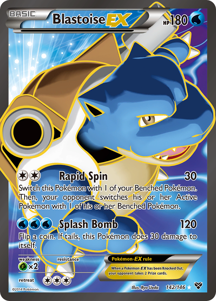 Blastoise EX (142/146) [XY: Base Set] | Shuffle n Cut Hobbies & Games