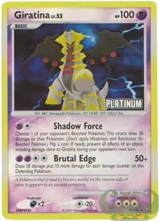 Giratina (4/146) [Burger King Promos: 2009 Collection] | Shuffle n Cut Hobbies & Games