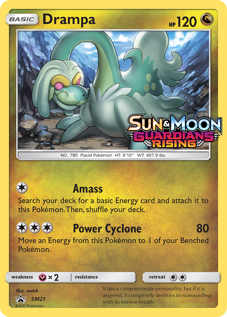 Drampa (SM21) [Sun & Moon: Black Star Promos] | Shuffle n Cut Hobbies & Games