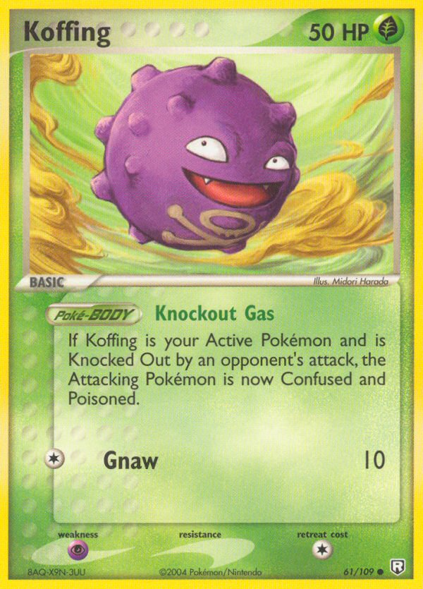 Koffing (61/109) [EX: Team Rocket Returns] | Shuffle n Cut Hobbies & Games