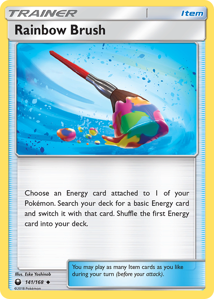 Rainbow Brush (141/168) [Sun & Moon: Celestial Storm] | Shuffle n Cut Hobbies & Games