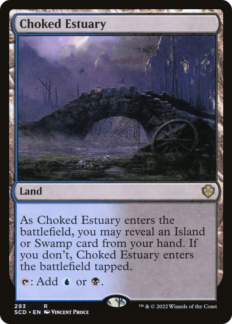 Choked Estuary [Starter Commander Decks] | Shuffle n Cut Hobbies & Games