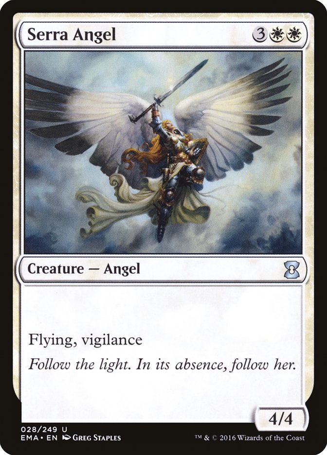 Serra Angel [Eternal Masters] | Shuffle n Cut Hobbies & Games