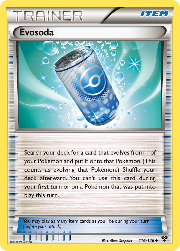 Evosoda (116/146) [XY: Base Set] | Shuffle n Cut Hobbies & Games