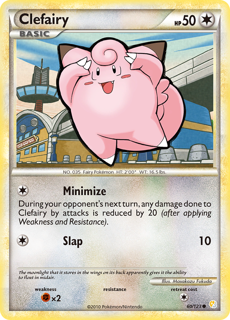 Clefairy (60/123) [HeartGold & SoulSilver: Base Set] | Shuffle n Cut Hobbies & Games