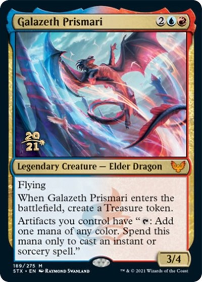 Galazeth Prismari [Strixhaven: School of Mages Prerelease Promos] | Shuffle n Cut Hobbies & Games