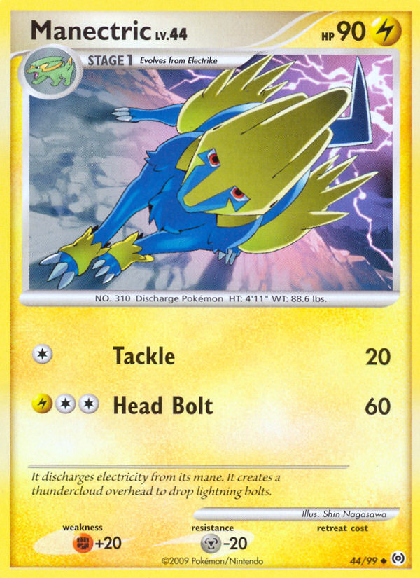 Manectric (44/99) [Platinum: Arceus] | Shuffle n Cut Hobbies & Games