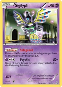 Sigilyph (52/124) (Theme Deck Exclusive) [Black & White: Dragons Exalted] | Shuffle n Cut Hobbies & Games