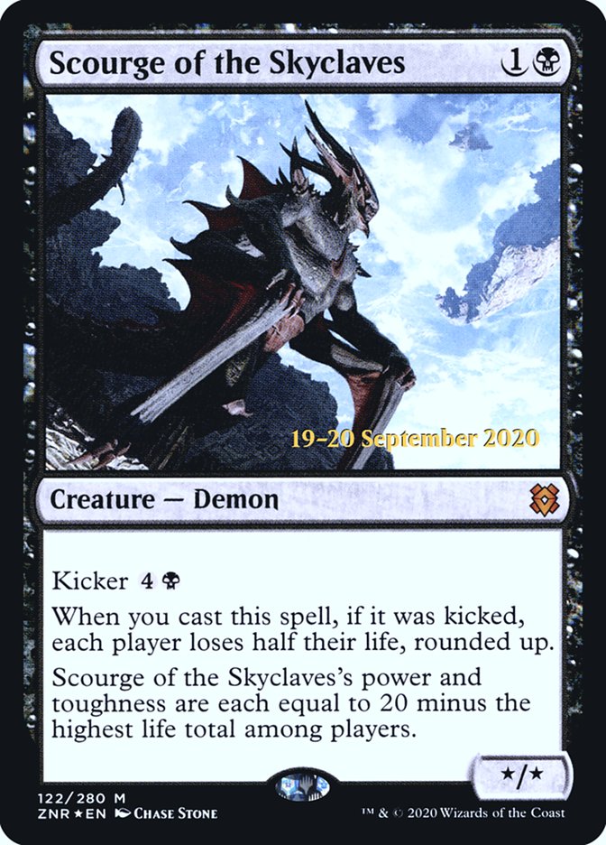 Scourge of the Skyclaves [Zendikar Rising Prerelease Promos] | Shuffle n Cut Hobbies & Games